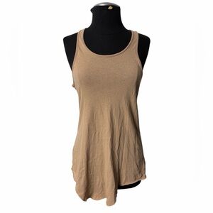 Frank & Eileen Tee Lab Layer Tank Tan Size M